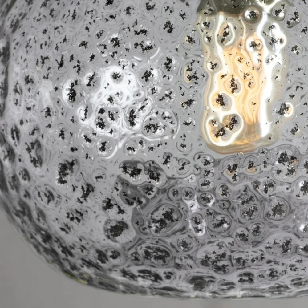 NWT CASAMOTION 8" Handblown Seed Glass Pendant Light - Picture 3 of 8